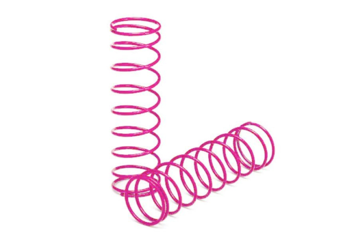 Traxxas Ersatzteile Dämpferfedern hinten in pink für Ultra-Shocks 2Stück für Bandit 1/10