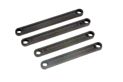 Traxxas Ersatzteile Sturzgestänge-Set aus Kunststoff in schwarz für Bandit 1/10