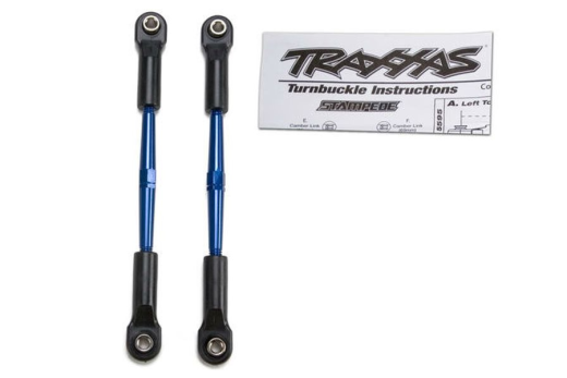 Traxxas Tuning Gewindestangen-Set aus Aluminium in blau 2Stück für Bigfoot und Stampede 1/10