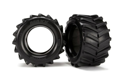 Traxxas Tuning Maxx 2,8 Reifen mit Einlagen 2Stück für Bigfoot 1/10