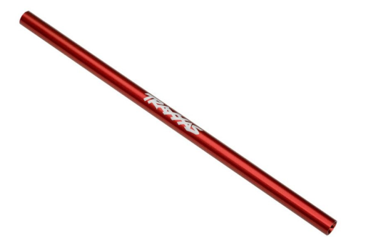 Traxxas Tuning Zentral-Kardanwelle 189mm aus 6061-T6 Aluminium in rot für Rustler und Stampede 1/10