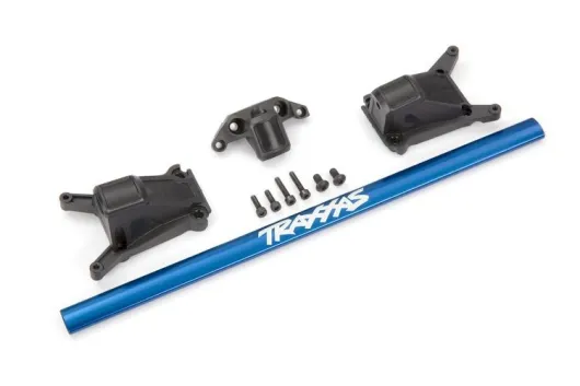 Traxxas Tuning Chassis-Strebe Kit für LGC-Chassis in blau für Rustler und Slash 1/10