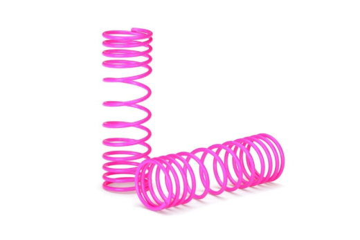 Traxxas Zubehör Ultra-Dämpfer-Federn L progressiv in pink vorne 2Stück für Ford Raptor, Slash 1/10 und Mini-Maxx 1/16