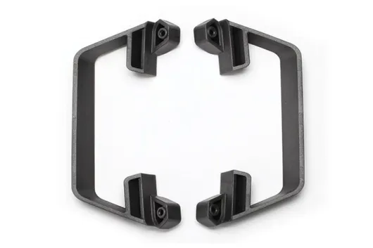 Traxxas Tuning LCG-Seitenschutz Chassis in grau für Ford Raptor und Slash 1/10