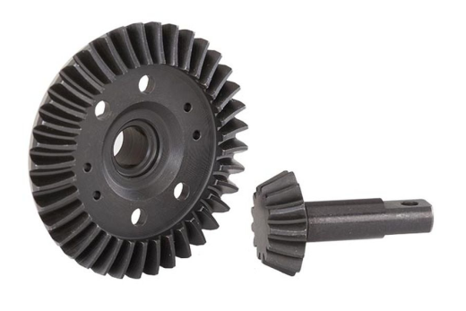Traxxas Tuning Tellerzahnrad 37Z mit Ritzel 13Z Differential für Ford Fiesta, Raptor, Rustler, Slash und Stampede 1/10