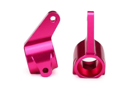 Traxxas Tuning Lenkhebel aus 6061-T6 Aluminium in pink für Bandit, Bigfoot, Ford Raptor, Rustler, Slash und Stampede 1/10