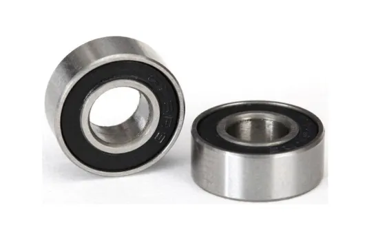 Traxxas Ersatzteile Kugellager 6x13x5mm mit Gummidichtung in schwarz 2Stück für MAXX, TRX-4 1/10, Unlimited Desert Racer, X-Maxx 1/7 und Funco 1/6