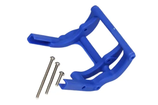 Traxxas Tuning Wheelie-Bar Halter in blau für Bandit, Bigfoot, Ford Raptor, Rustler, Slash und Stampede 1/10
