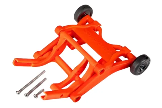 Traxxas Tuning Wheelie-Bar in orange Montiert für Bandit, Bigfoot, Ford Raptor, Rustler, Slash und Stampede 1/10