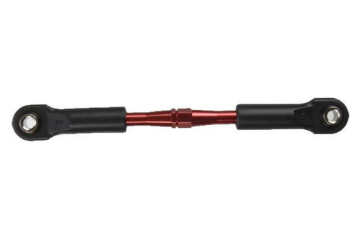 Traxxas Zubehör Gewindestange 82mm aus Aluminium in rot hinten für Bigfoot, Rustler und Stampede 1/10