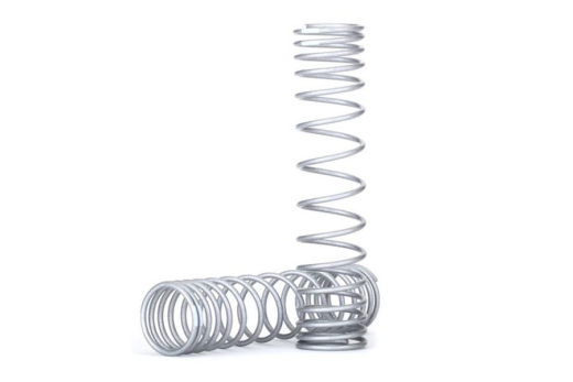 Traxxas Tuning GTR Dämpfer-Feder progressiv in silber 134mm vorne (0,833 rate) 2Stück für Unlimited Desert Racer 1/7