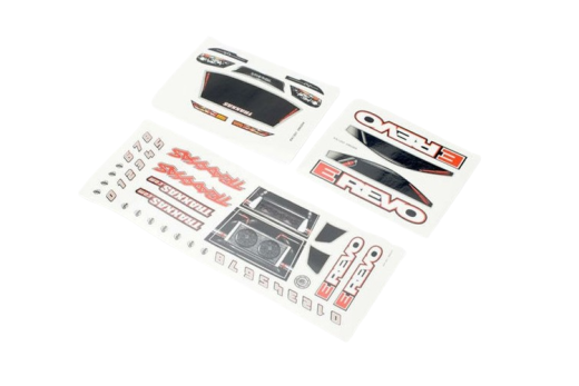 Traxxas Ersatzteile Aufkleberbogen für E-Revo 1/16