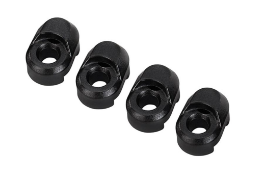 Traxxas Ersatzteile Querlenkerstifte-Halter in schwarz 4Stück für X-Maxx 1/7