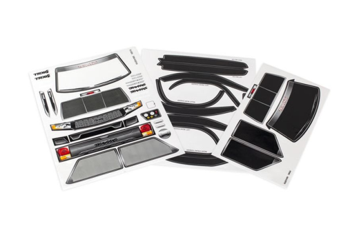 Traxxas Zubehör Aufkleberbogen für TRX-4 Sport 1/10