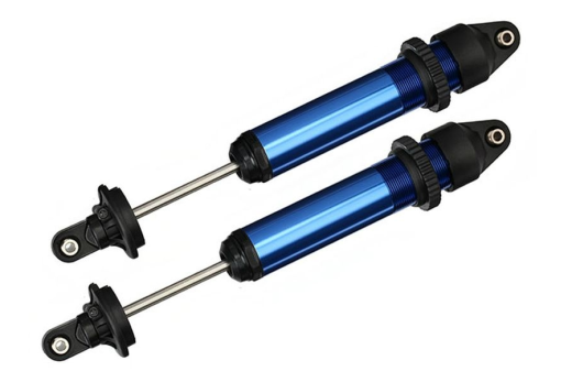 Traxxas Tuning GTX Dämpfer aus Aluminium in blau 2Stück für X-Maxx 1/7