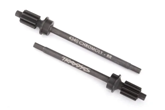 Traxxas Tuning Heavy Duty Achswelle hinten mit Portalantriebsrad 2Stück für TRX-4 1/10