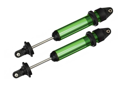 Traxxas Tuning GTX Dämpfer aus Aluminium in grün 2Stück für X-Maxx 1/7