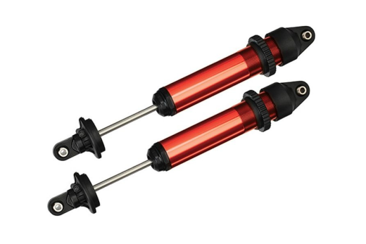 Traxxas Tuning GTX Dämpfer aus Aluminium in rot 2Stück für X-Maxx 1/7