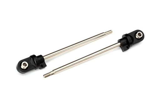 Traxxas Ersatzteile GTX Dämpfer-Kolbenstange aus Stahl mit chrom beschichtet 110mm 2Stück für X-Maxx 1/7