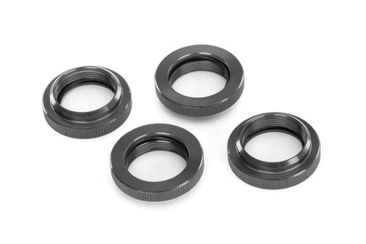Traxxas Tuning GTX Einstell-Federhalter aus Aluminium in grau 4Stück für X-Maxx 1/7