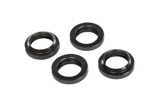 Traxxas Tuning GTX Einstell-Federhalter aus Aluminium in schwarz PTFE beschichtet 4Stück für X-Maxx 1/7