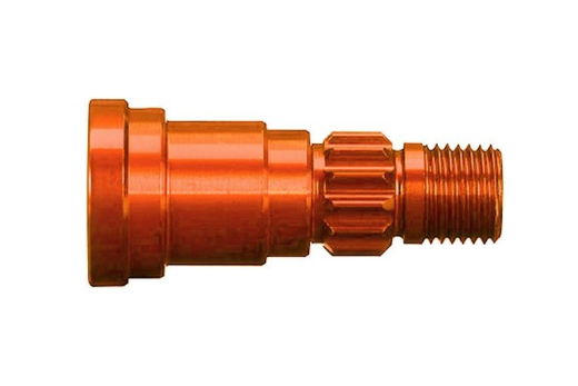 Traxxas Tuning Radachse aus Aluminium in orange (nur für TRX7750X) für X-Maxx 1/7