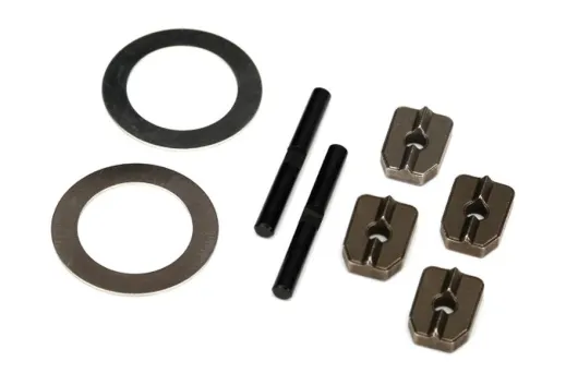 Traxxas Ersatzteile Spider-Zahnradwelle (für TRX7781X) 2Stück für X-Maxx 1/7 und Funco 1/6