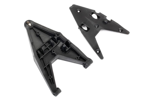 Traxxas Ersatzteile Querlenker unten links in schwarz mit Kugeln für Unlimited Desert Racer 1/7