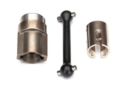 Traxxas Tuning Zentral-Antriebswelle aus Stahl vorne mit Mitnehmer für Unlimited Desert Racer 1/7