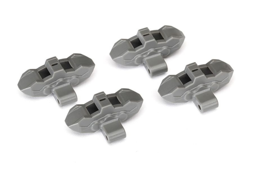 Traxxas Ersatzteile Brems-Zangen in grau 4Stück für Unlimited Desert Racer 1/7