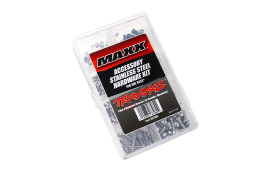 Traxxas Tuning Hardware-Kit aus Edelstahl Komplett für MAXX 1/10