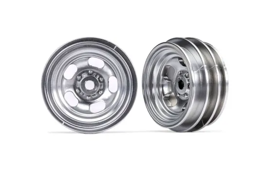 Traxxas Ersatzteile Felgen in chrom 1,0 2Stück für TRX-4M 1/18