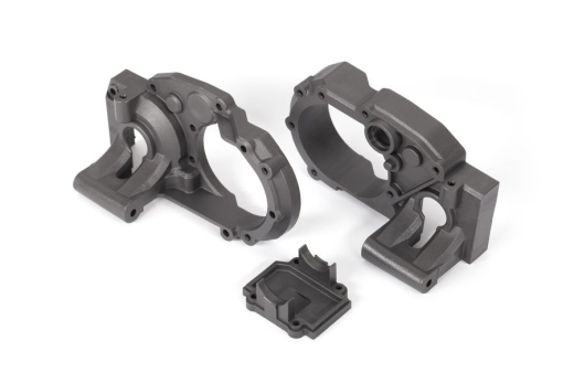 Traxxas Ersatzteile Magnum 272R Getriebegehäuse links und rechts mit Diff-Abdeckung für Bandit, Rustler, Slash und Stampede 1/10