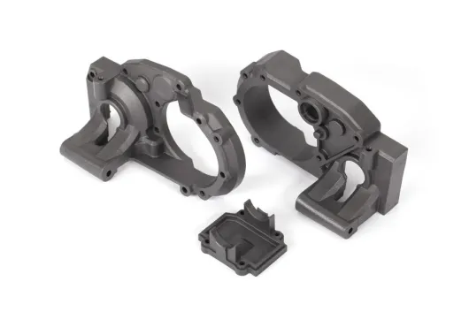 Traxxas Ersatzteile Magnum 272R Getriebegehäuse links und rechts mit Diff-Abdeckung für Bandit, Rustler, Slash und Stampede 1/10