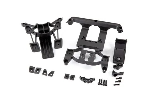 Traxxas Ersatzteile Karosserie-Halter vorne hinten mit Schrauben für Stampede 4x4 BL-2S 1/10