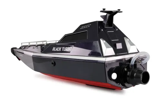 Amewi RC Boot Black Turbo Militärboot mit Jetantrieb 420mm RTR in schwarz