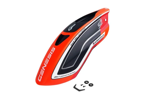 SAB Goblin Kabinenhaube in matt orange für MiniGenesis 420