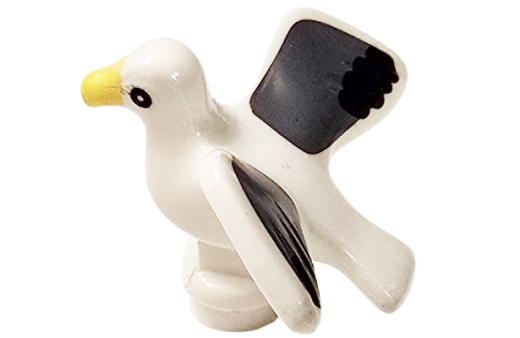 Klemmbausteine Tier Möwe groß 