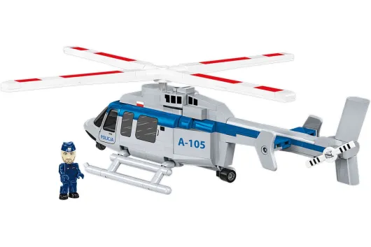COBI Klemmbausteine Helicopter Bell 407 Policja - 217 Teile