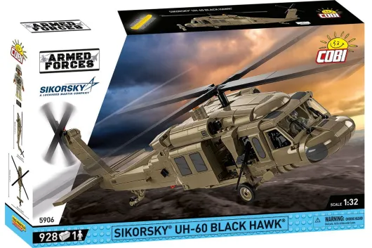 COBI Klemmbausteine Helikopter Sikorsky UH-60 Blackhawk - 928 Teile