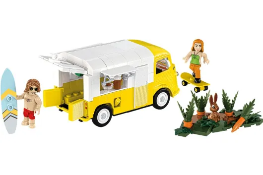 COBI Klemmbausteine Autos Citroen Type H Urlaub - 282 Teile
