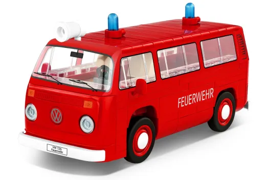 COBI Klemmbausteine Autos VW T2B Feuerwehr - 162 Teile