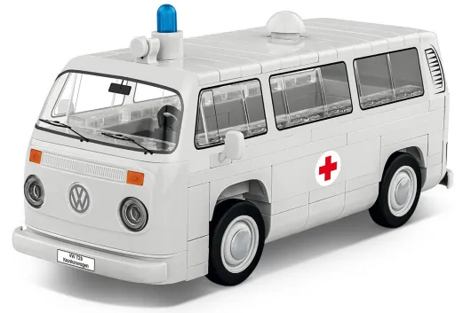COBI Klemmbausteine Autos VW T2B Krankenwagen - 169 Teile