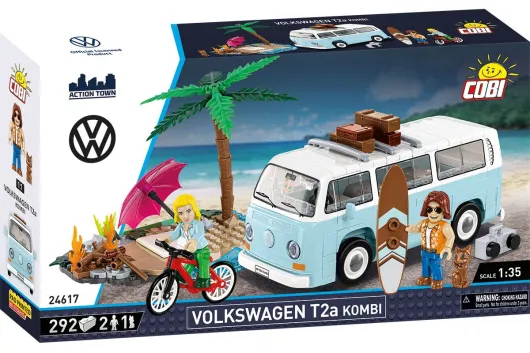COBI Klemmbausteine Autos VW T2A Kombi - 292 Teile
