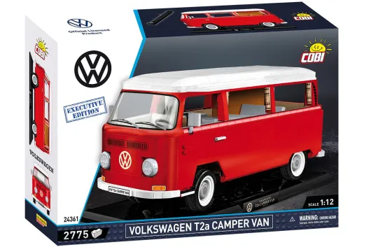 COBI Klemmbausteine Autos VW Transporter T2A Camper Van Executive Edition - 2775 Teile