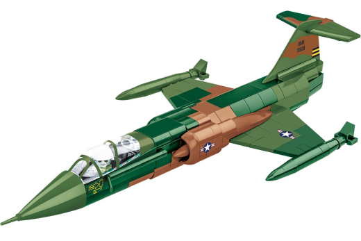 COBI Klemmbausteine Flugzeuge Lockheed F-104 Vietnam War Starfighter - 438 Teile