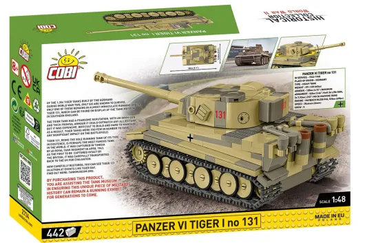 COBI Klemmbausteine Panzer VI Tiger I No 131 - 442 Teile