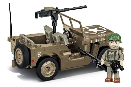 COBI Klemmbausteine Auto Willys MB Jeep - 132 Teile