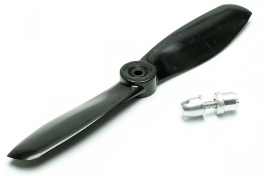 FliteZone Ersatzteile Ersatzpropeller mit Spinner für RC Flugzeug Piper Sport Cub 510mm RTF 2,4GHz