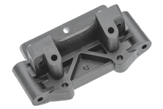 Traxxas Ersatzteile Bulkhead vorne grau für Bandit, Bandit VXL, Bigfoot, Bigfoot No. 1, Ford F-150 Raptor, Rustler, Rustler VXL, Slash 2WD, Slash 2WD BL-2S, Slash VXL 2WD, Stampede, Stampede VXL